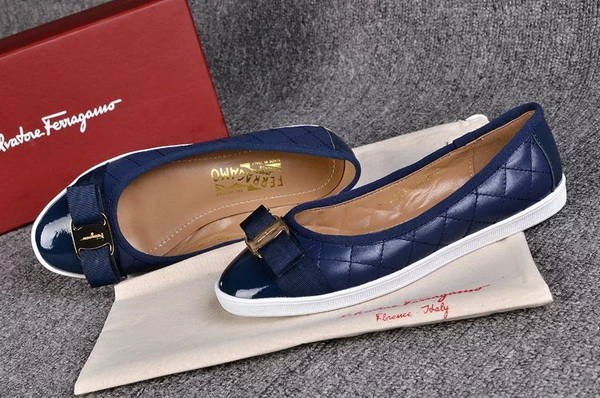 Ferragamo Shallow mouth flat shoes Women--014